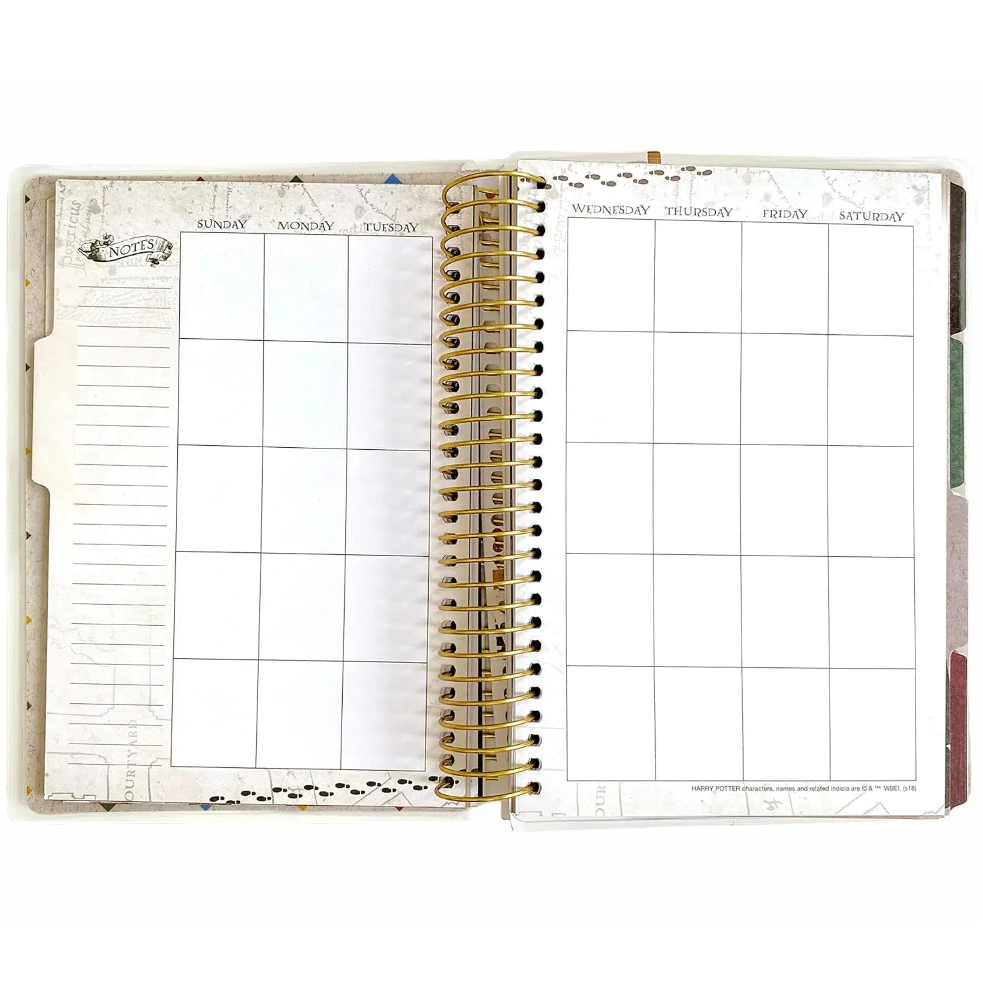 Harry Potter - Hogwarts Founder Crest 12 Month Planner (Undated)- Paperhouse Productions - Image 6