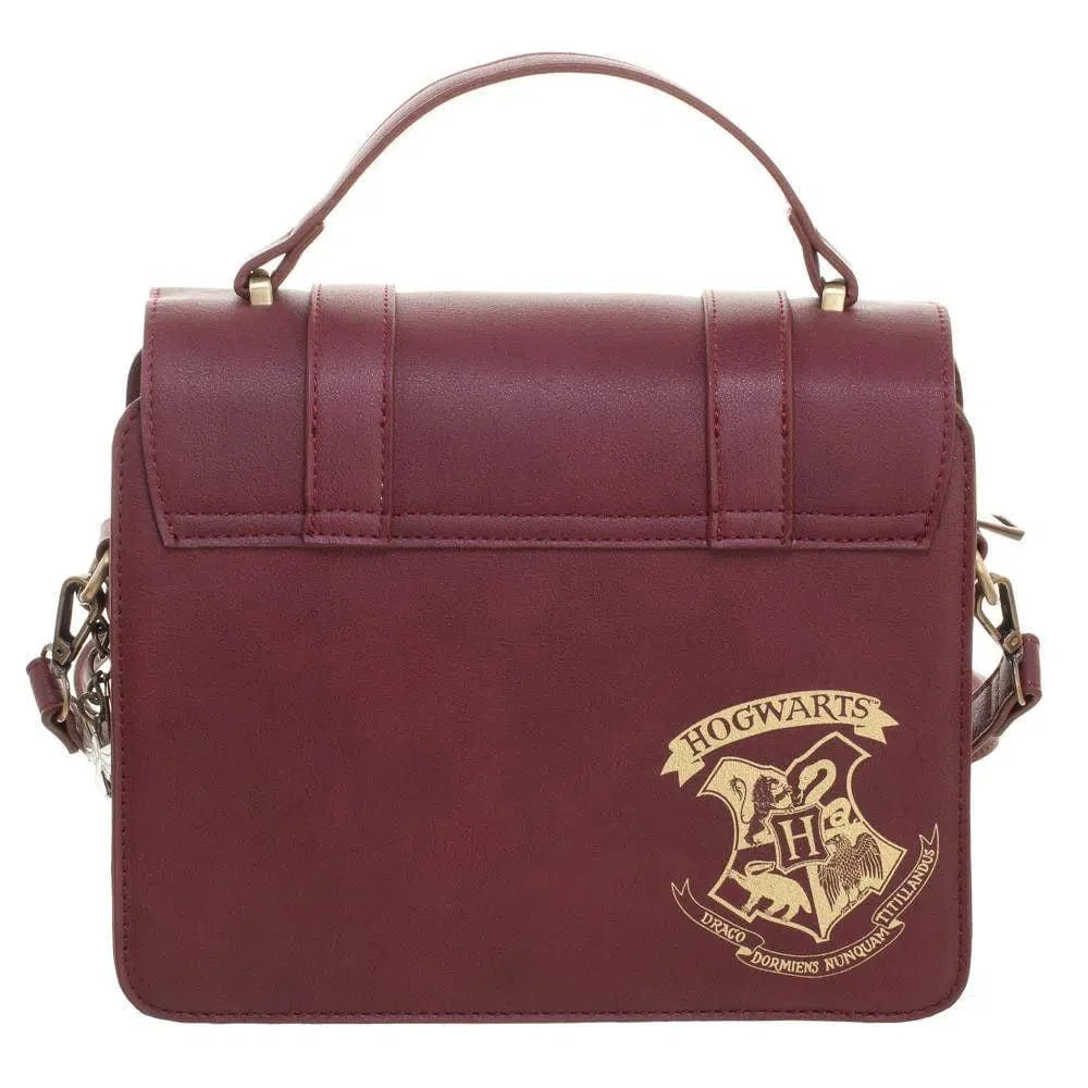 Harry Potter - Hogwarts Mini Trunk Handbag (Red) - Bioworld - Image 2