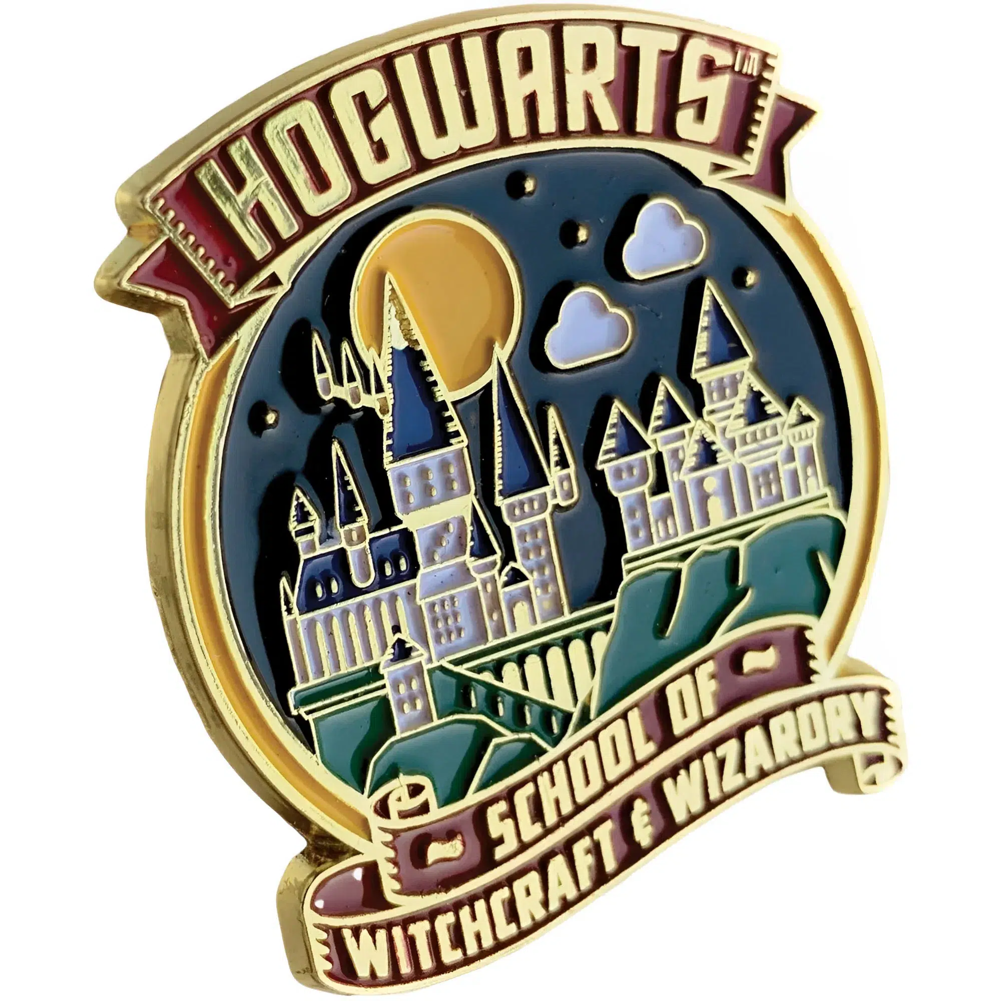 Harry Potter - Hogwarts School of Witchcraft and Wizardry Pin Badge (Enamel) - Paperhouse Productions - Image 3