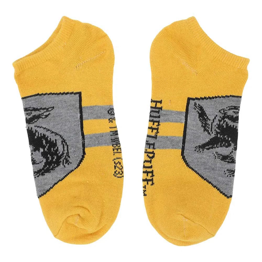 Harry Potter - Hufflepuff House Ankle Socks (5 Pairs) - Bioworld - Image 2