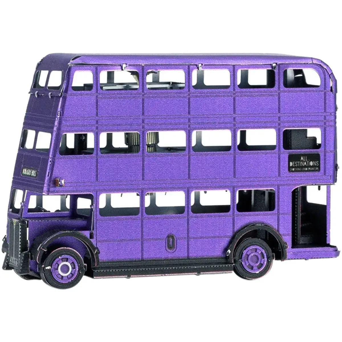 Harry Potter - Knight Bus Figure Model Kit (Steel, Moderate Difficulty) - Fascinations - Metal Earth Series - Image 4