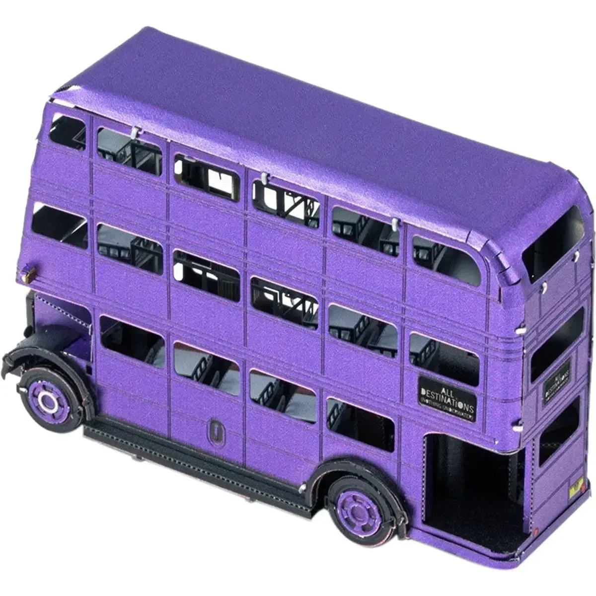 Harry Potter - Knight Bus Figure Model Kit (Steel, Moderate Difficulty) - Fascinations - Metal Earth Series - Image 5