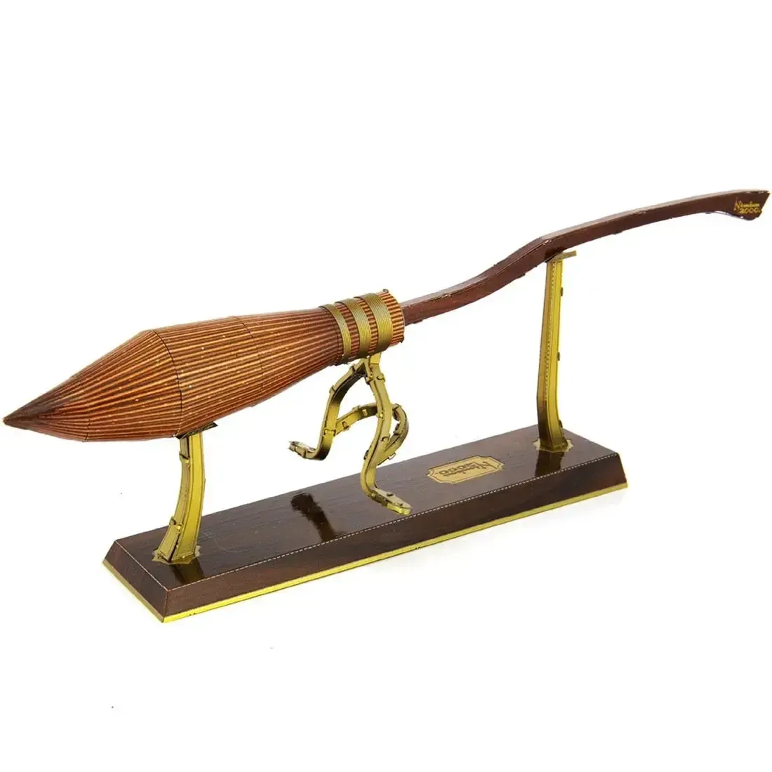 Harry Potter - Nimbus 2000 Figure Model Kit (Steel, Moderate Difficulty) - Fascinations - Metal Earth Series - Image 4