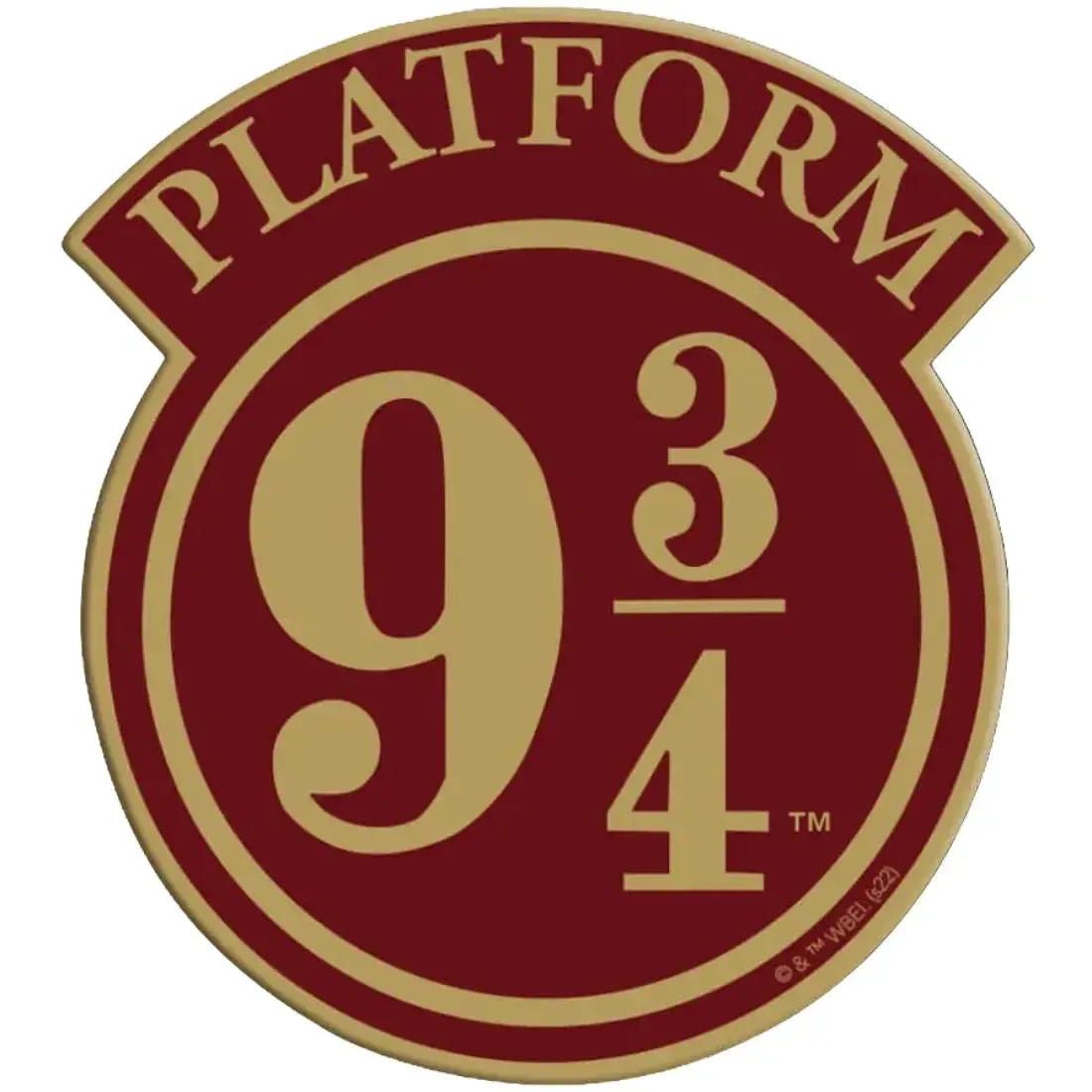 Harry Potter - Platform 9 3/4 Magnet (2.8") - Paper House Products - Image 2