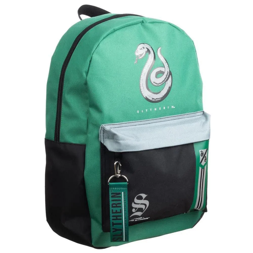 Harry Potter - Slytherin Mixblock Laptop Backpack - Bioworld - Image 3