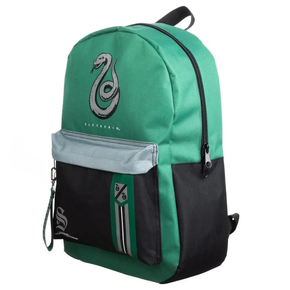 Harry Potter - Slytherin Mixblock Laptop Backpack - Bioworld - Image 4