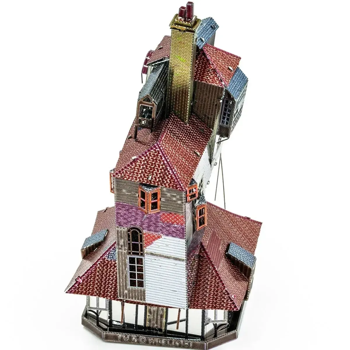 Harry Potter - The Burrow in Color Figure Model Kit (Steel, Moderate Difficulty) - Fascinations - Metal Earth Series - Image 4