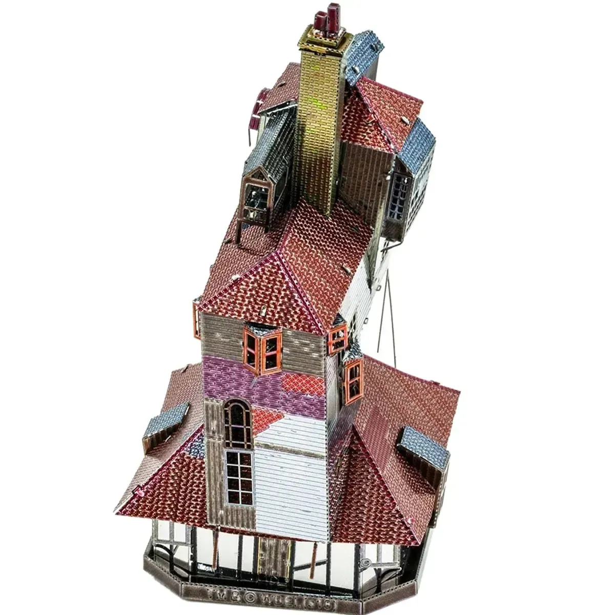 Harry Potter - The Burrow in Color Figure Model Kit (Steel, Moderate Difficulty) - Fascinations - Metal Earth Series - Image 5
