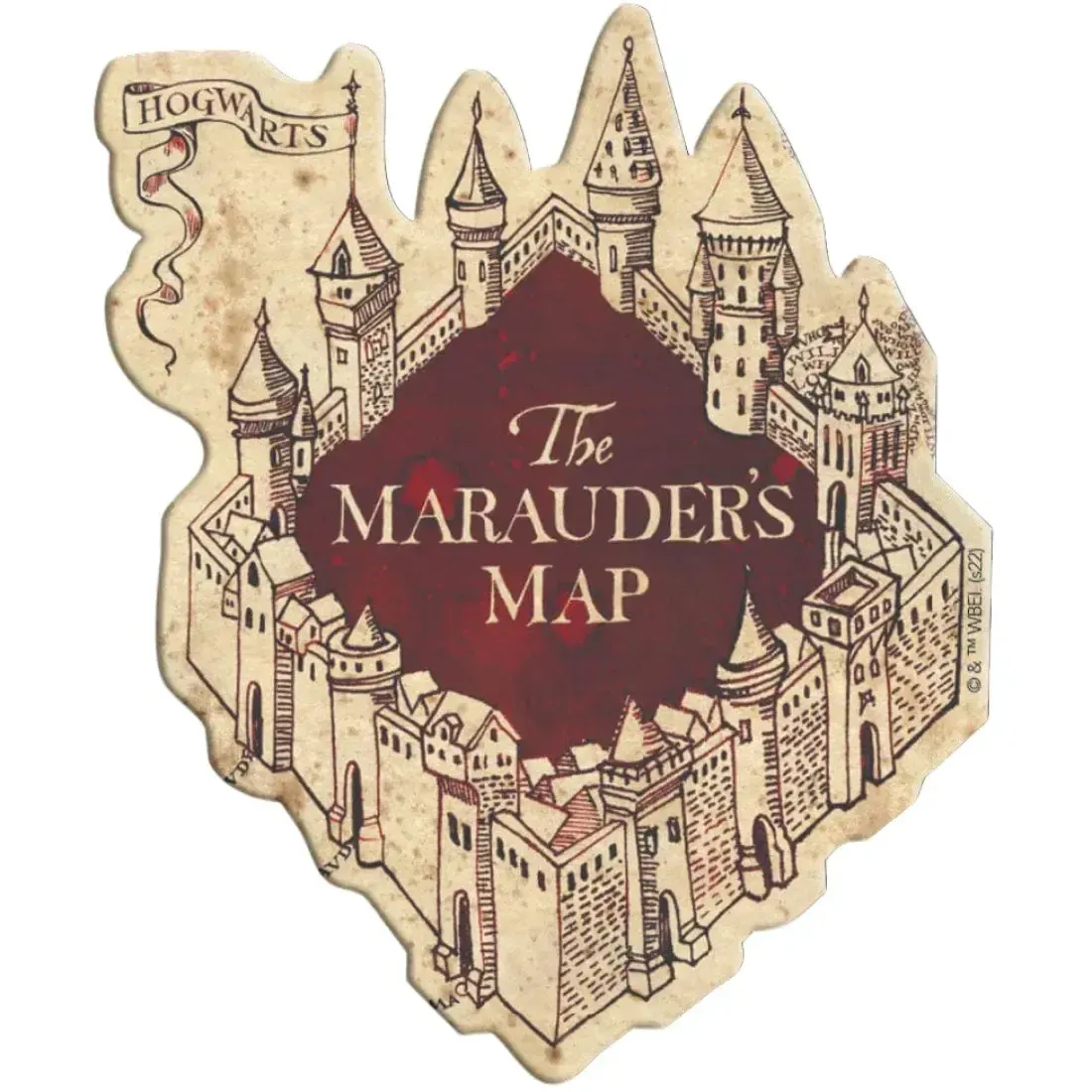 Harry Potter - The Marauder's Map Magnet (3.2") - Paper House Products - Image 2