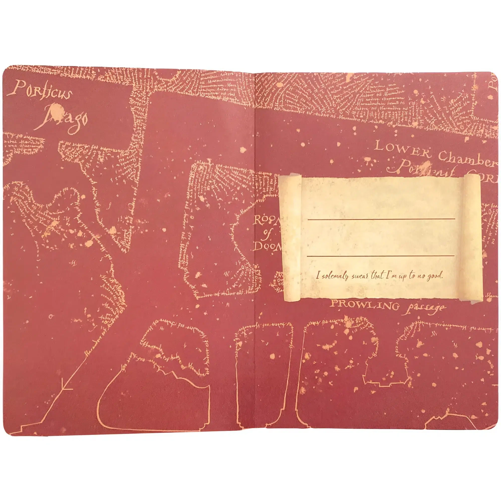Harry Potter - The Marauders Map Notebook (Softcover) - Paperhouse Productions - Image 2
