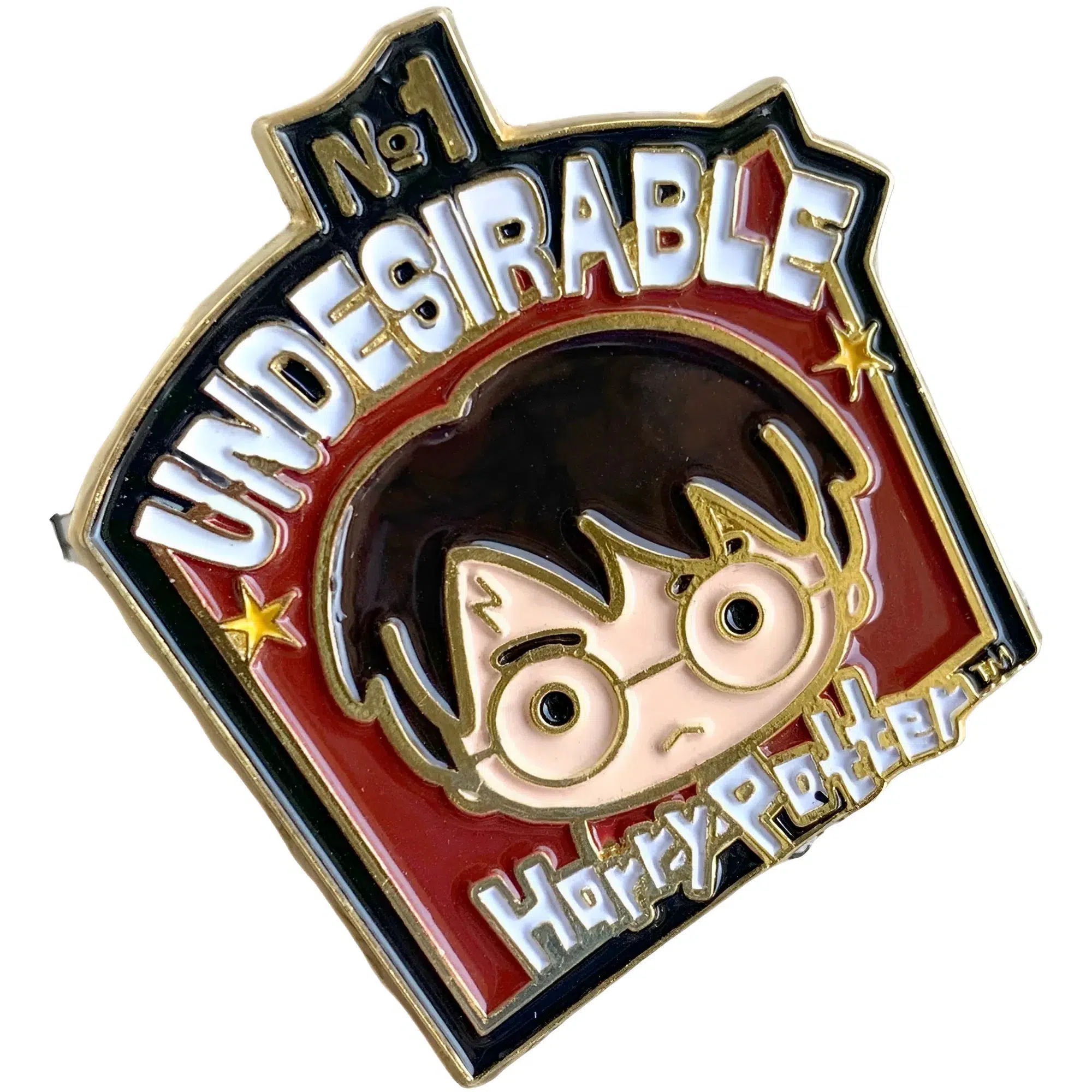 Harry Potter - Undesirable Harry Potter Chibi Pin Badge (Enamel) - Paperhouse Productions - Image 3