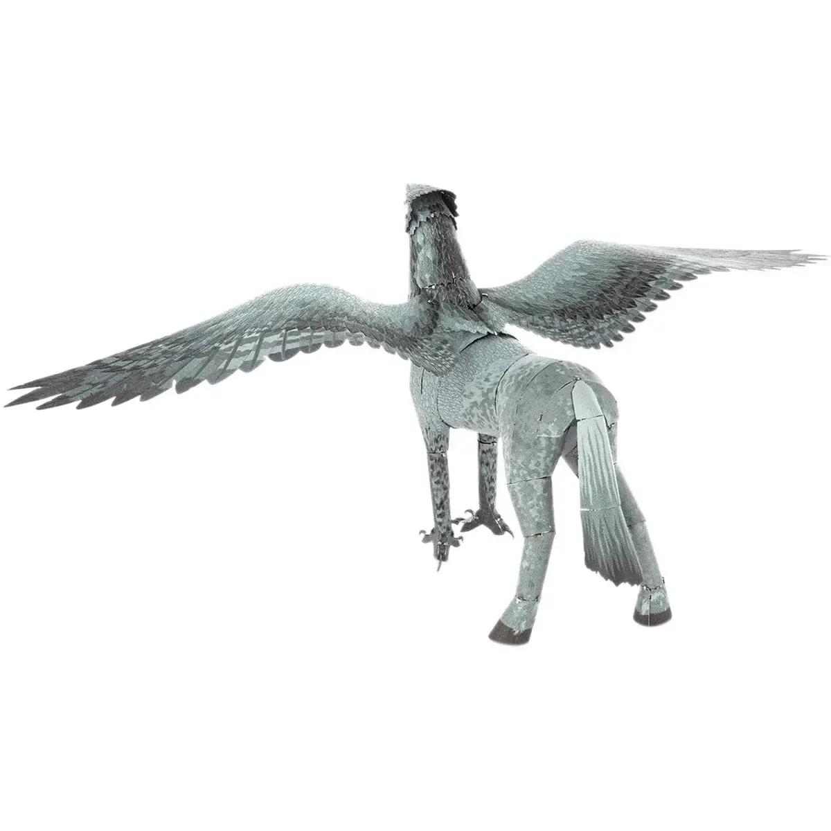 Harry Potter - Unpainted Buckbeak Figure Model Kit (Steel, Moderate Difficulty) - Fascinations - Metal Earth Series - Image 6