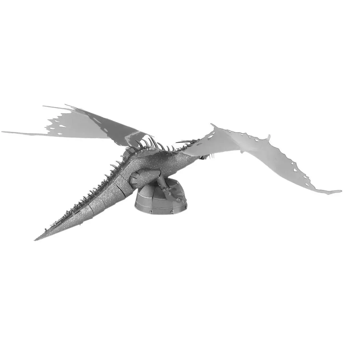 Harry Potter - Unpainted Gringott's Dragon Figure Model Kit (Steel, Challenging Difficulty) - Fascinations - Metal Earth Series - Image 7