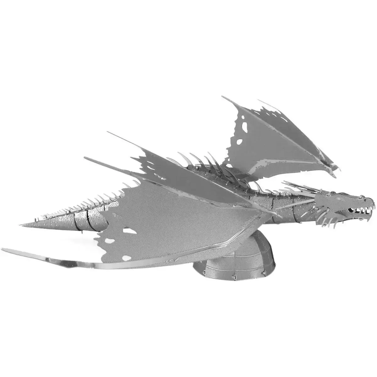 Harry Potter - Unpainted Gringott's Dragon Figure Model Kit (Steel, Challenging Difficulty) - Fascinations - Metal Earth Series - Image 8