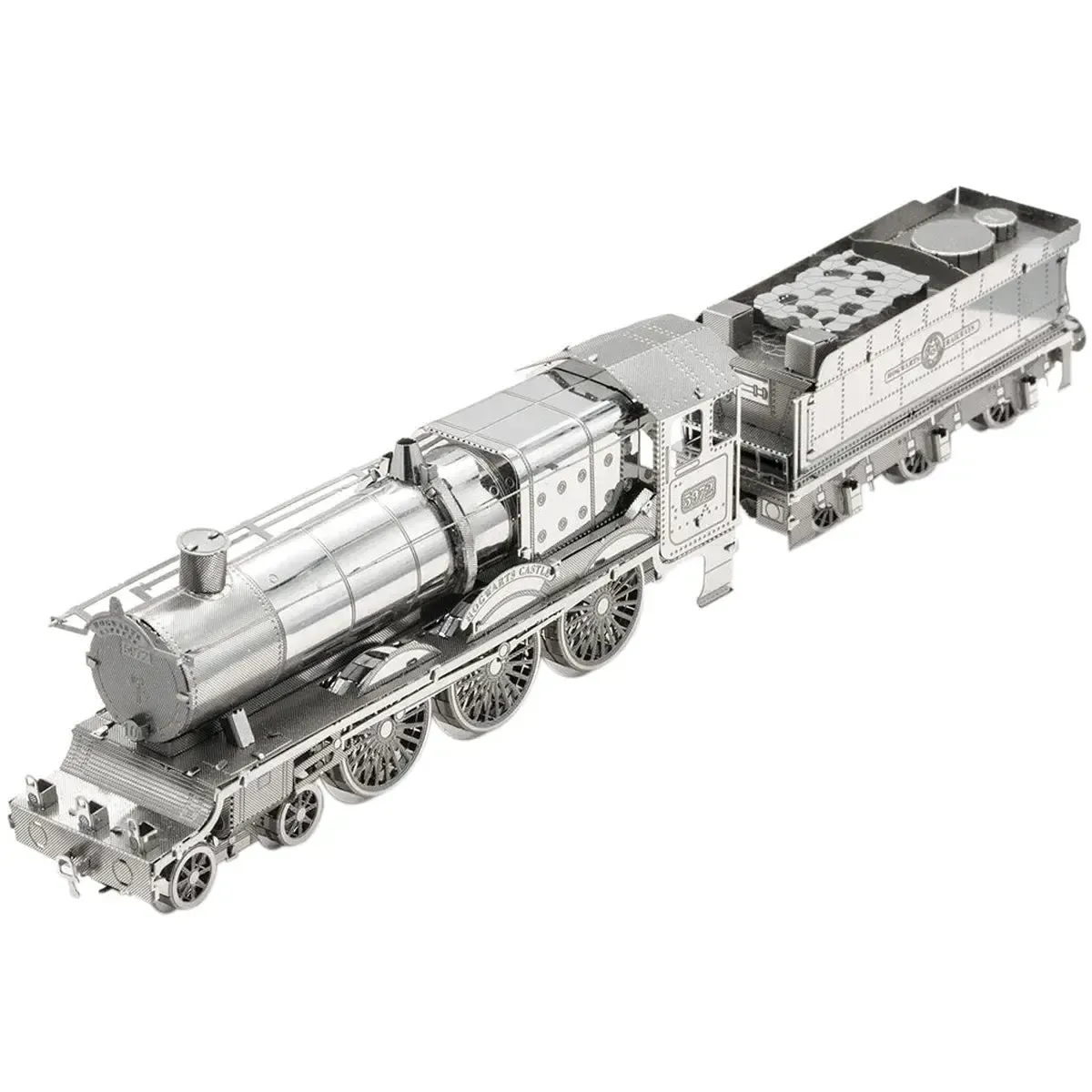 Harry Potter - Unpainted Hogwarts Express Train Figure Model Kit (Steel, Challenging Difficulty) - Fascinations - Metal Earth Series - Image 4