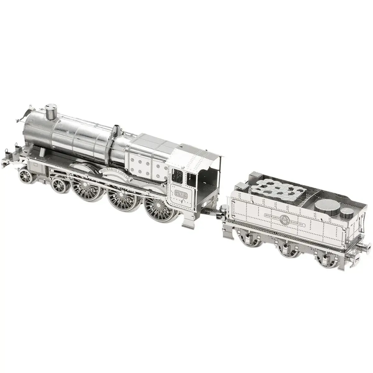 Harry Potter - Unpainted Hogwarts Express Train Figure Model Kit (Steel, Challenging Difficulty) - Fascinations - Metal Earth Series - Image 5