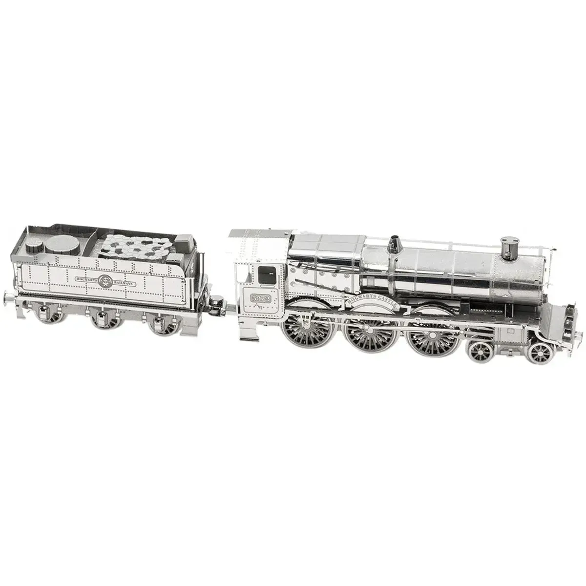 Harry Potter - Unpainted Hogwarts Express Train Figure Model Kit (Steel, Challenging Difficulty) - Fascinations - Metal Earth Series - Image 7