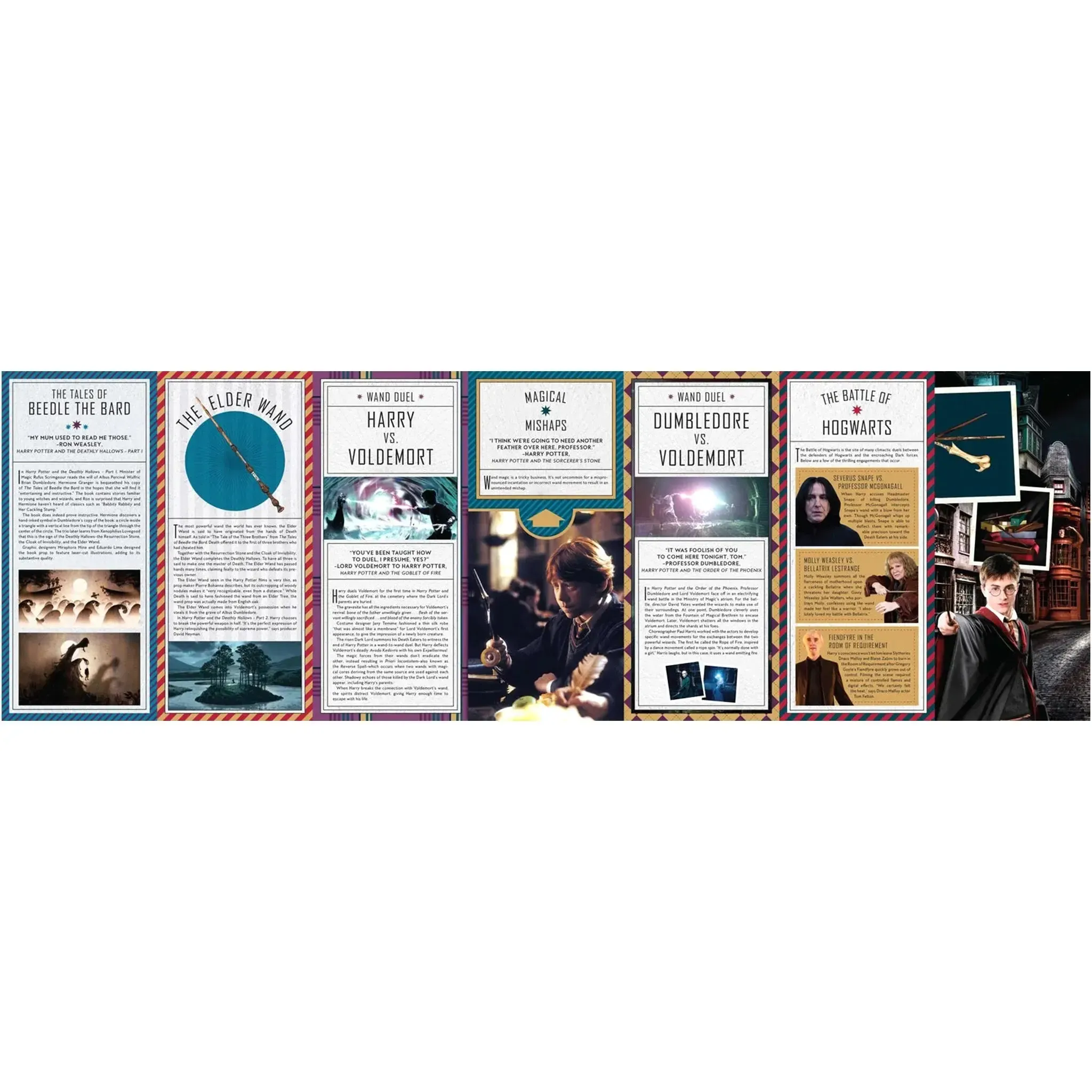 Harry Potter: Wand Magic: Artifacts from the Wizarding World Hardcover Book & Collectibles Set (Bookmark, Patch, Pencil, Stickers) - Insight Editions - (2021) - Image 4