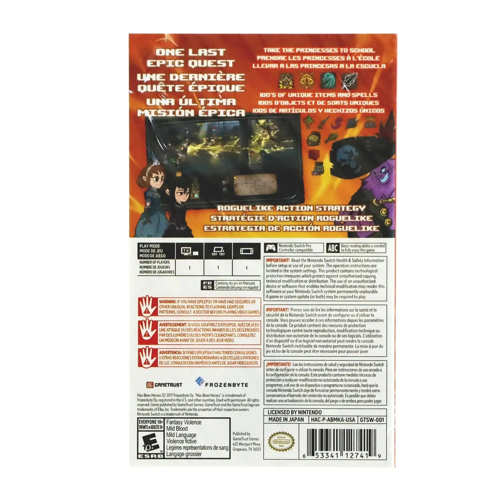 Has-Been Heroes - Nintendo Switch - Image 3