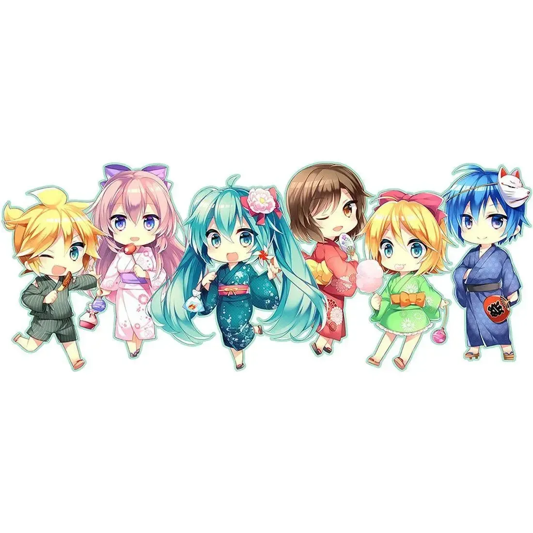 Hatsune Miku - Chibi Characters as Geishas Mug (Ceramic, 11 oz.) - ABYstyle - Image 4