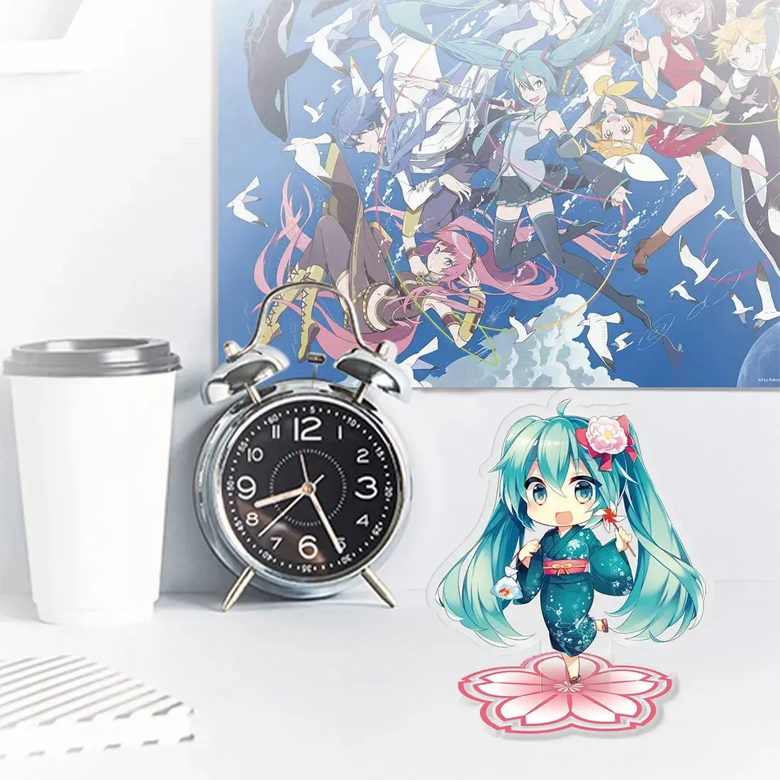 Hatsune Miku - Chibi Kimono Hatsune Miku Standee Figure (3.75" Acrylic) - ABYstyle - Acryl Series - Image 4