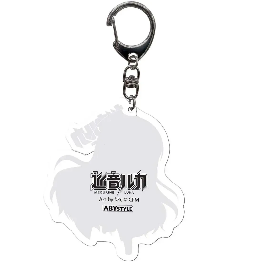 Hatsune Miku - Chibi Megurine Luka Keychain with Charm (Acrylic) - ABYstyle - Image 3