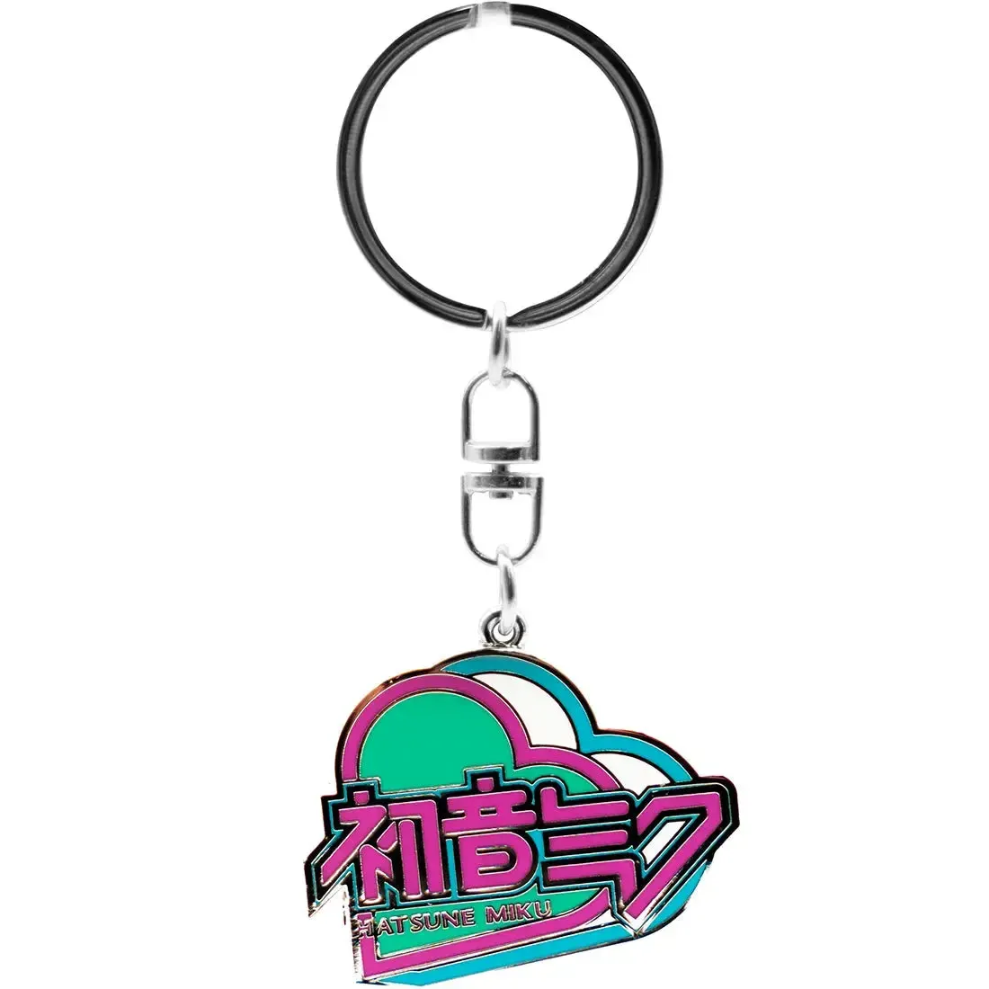 Hatsune Miku - Heart Keychain (1.5", Metal) - ABYstyle - Image 2