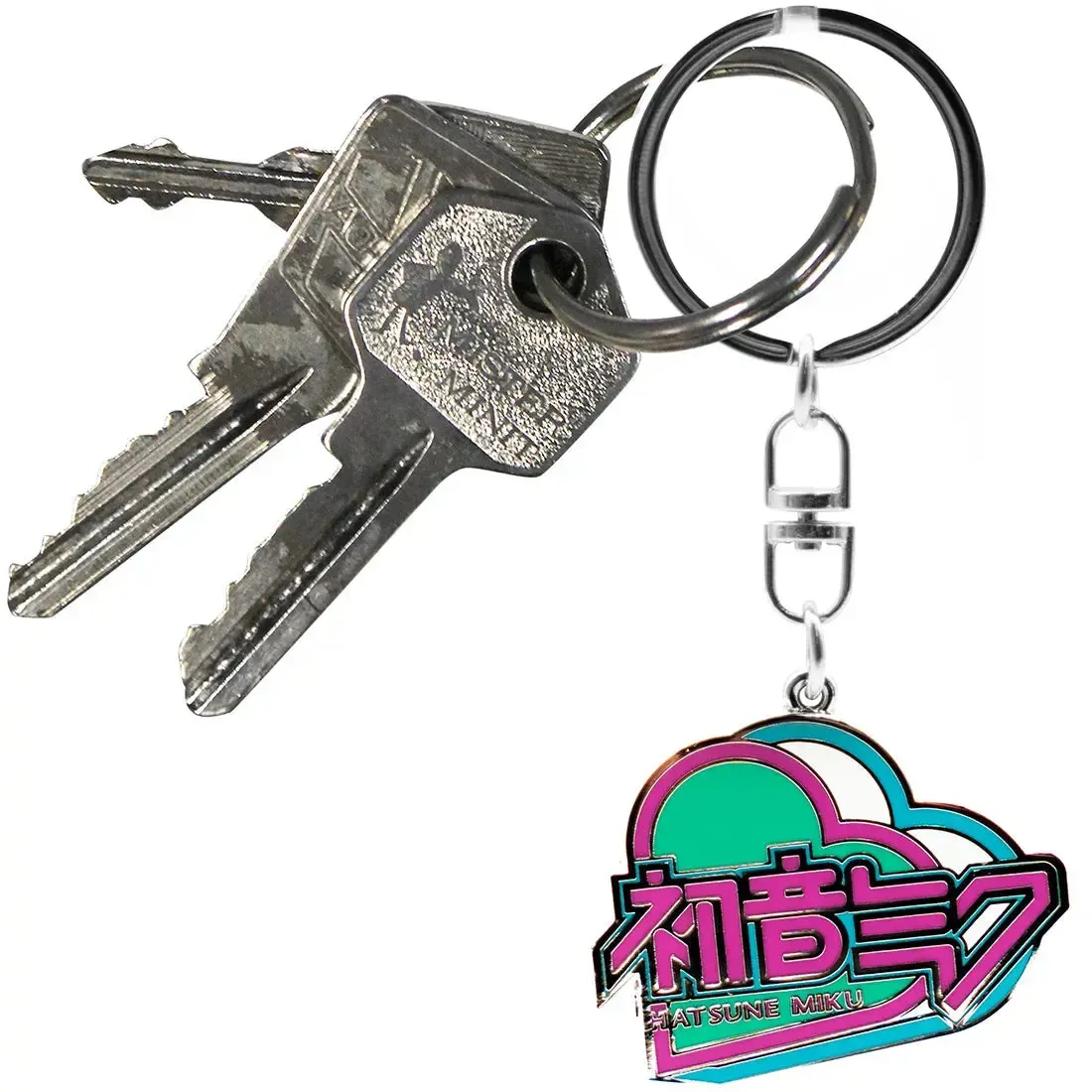 Hatsune Miku - Heart Keychain (1.5", Metal) - ABYstyle - Image 4