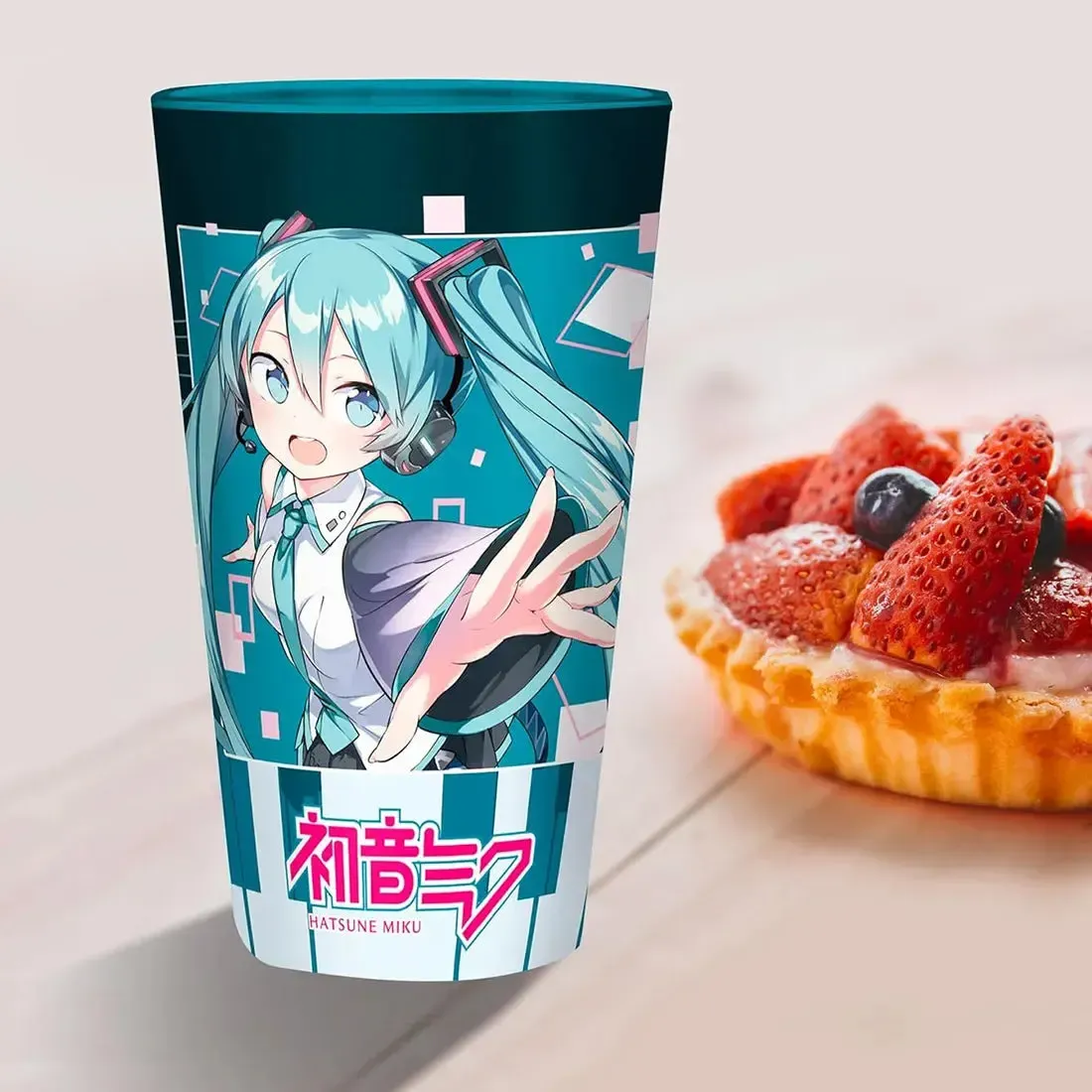 Hatsune Miku - Piano Keys Drinking Glass (13.5 oz.) - ABYstyle - Image 5