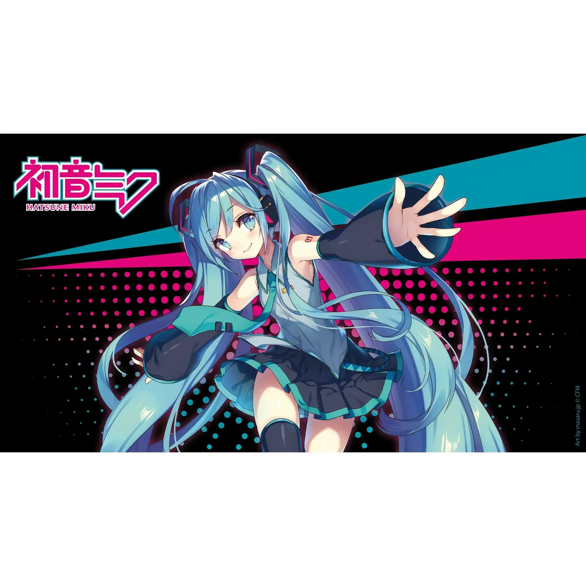 Hatsune Miku - Plastic Tumbler with Straw (16 oz.) - ABYstyle - Image 2