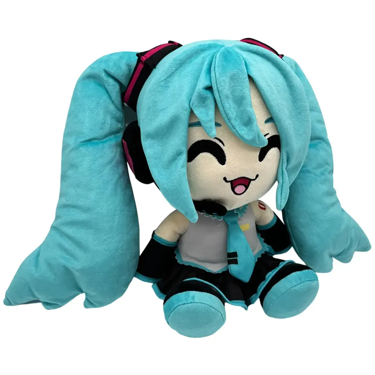 Hatsune Miku Sitting Plush (9") - Youtooz - Image 4