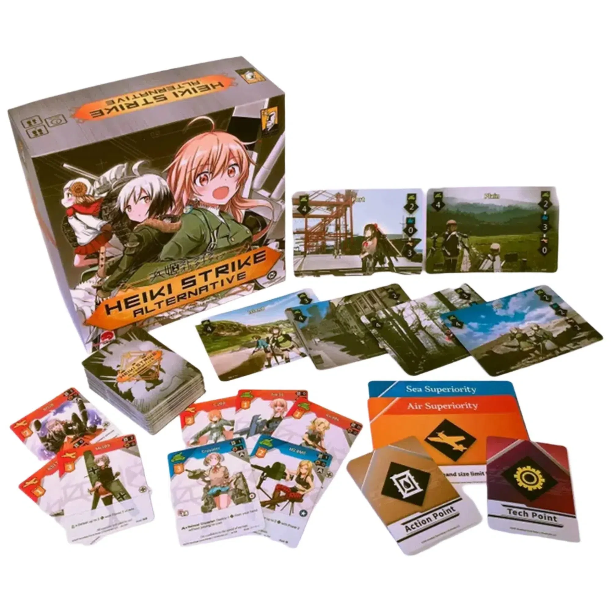 Heiki Strike Alternative - Anime World War 2 Board Game - Japanime Games - Image 3