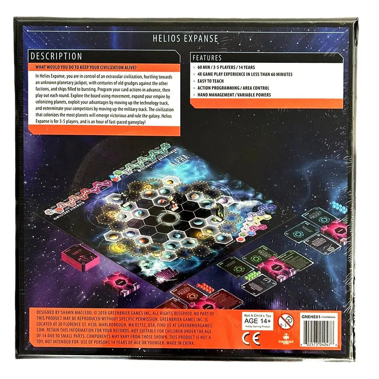 Helios Expanse - Board Game - Greenbrier Games - Image 8