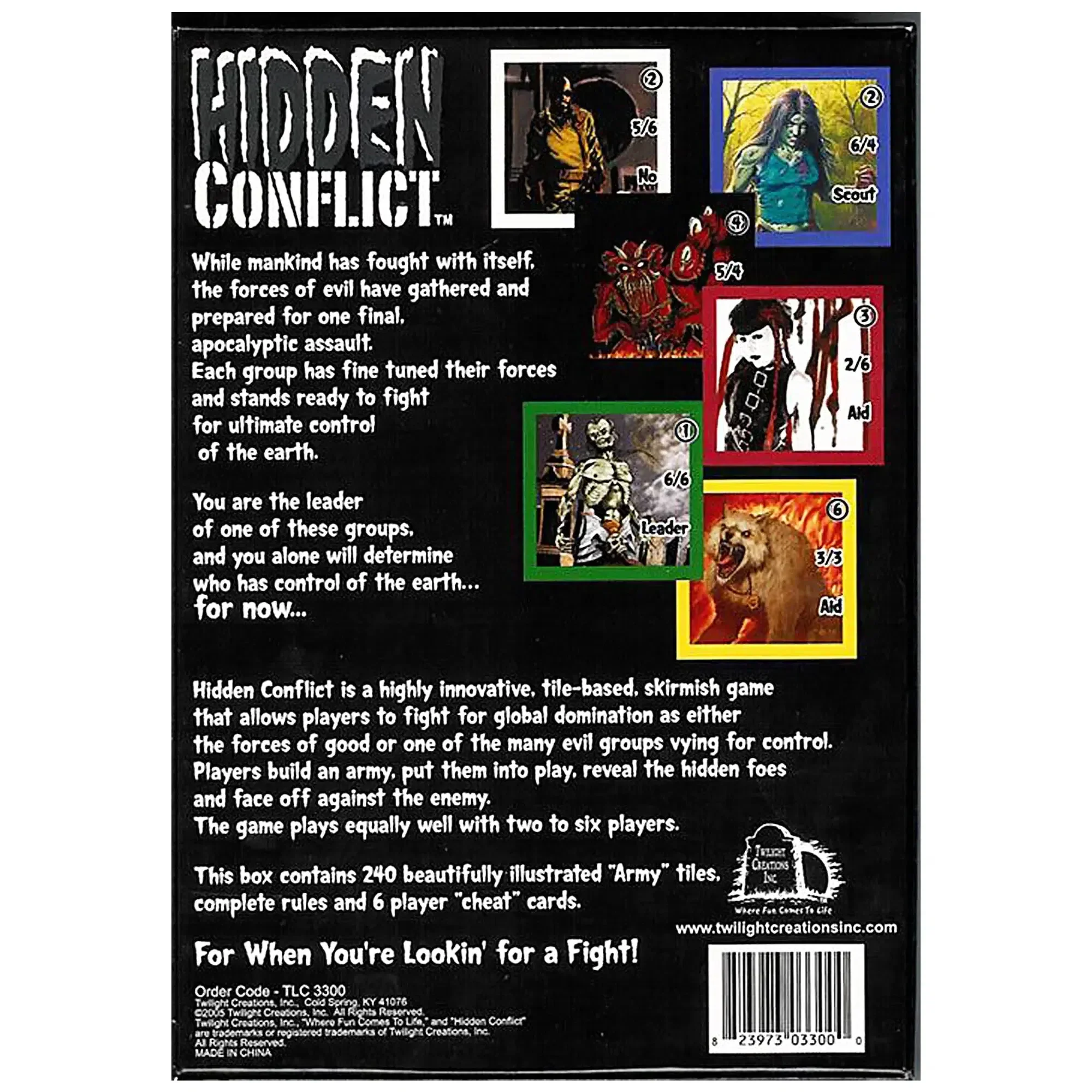 Hidden Conflict - Tile Placement War Card Game for Family, and Adults (2-6 Players, Ages 10+) - Twilight Creations - Image 3
