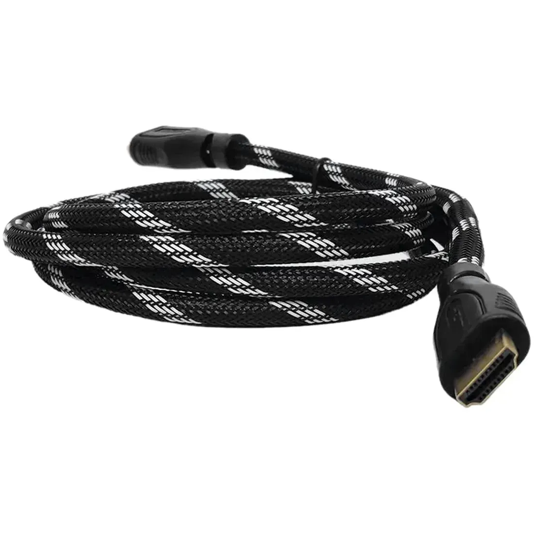 High Quality 4K HD Cable HDMI Cable (5' Braided Cable) - Old Skool - Image 3