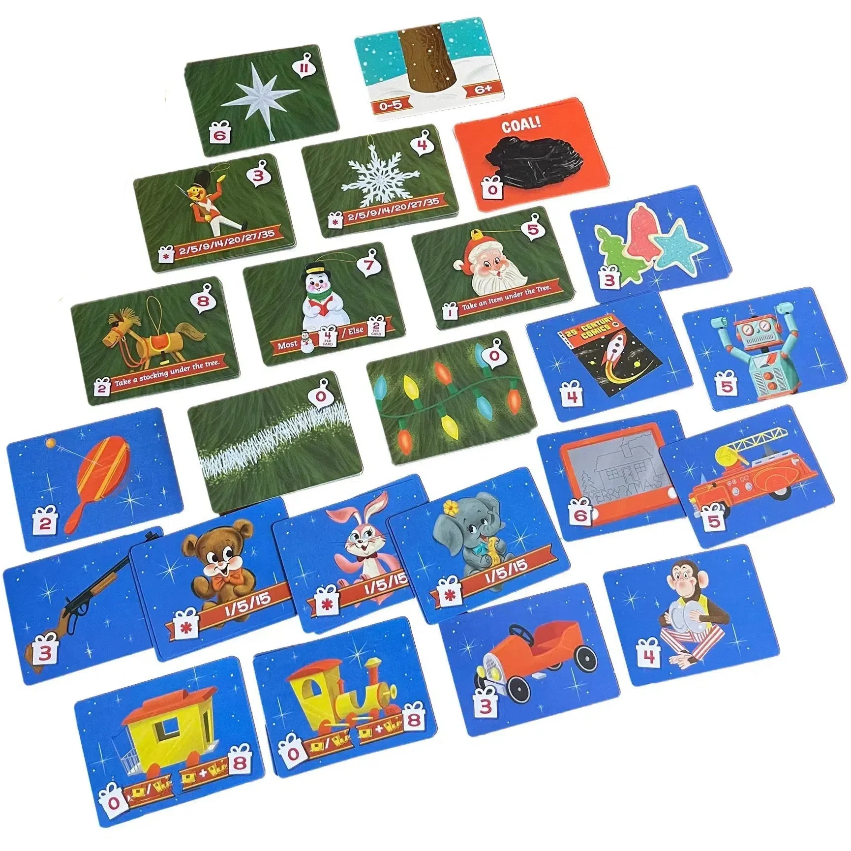 Holly Jolly - Competitive Christmas Card Game for Family, Adults, and Children (2-4 Players, Ages 8+) - 25th Century Games - Image 4