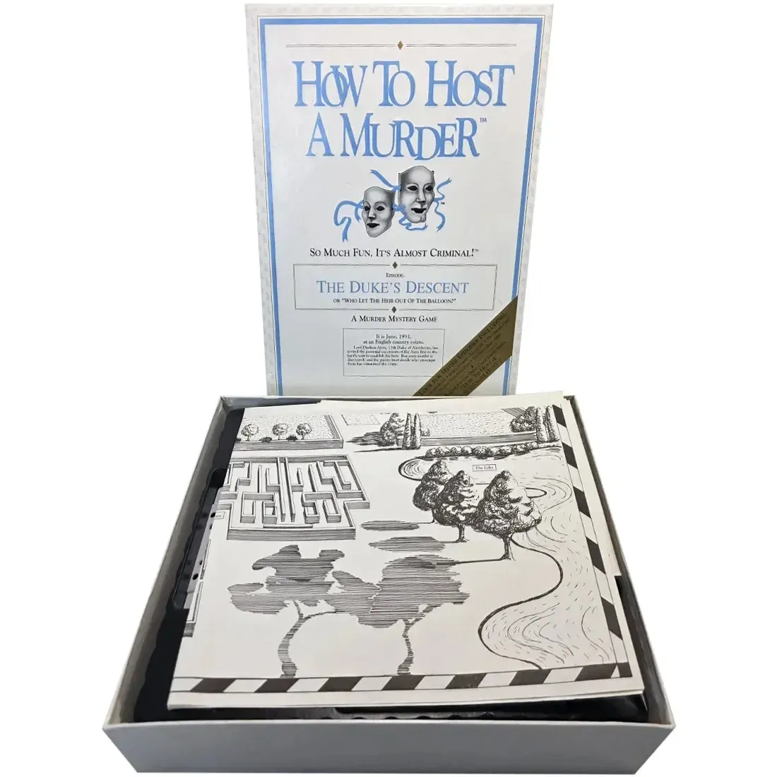 How to Host a Murder - Party Mystery Board Game for Adults (8+ Players, Ages 18+) - Decipher Inc - (1990) - Image 4