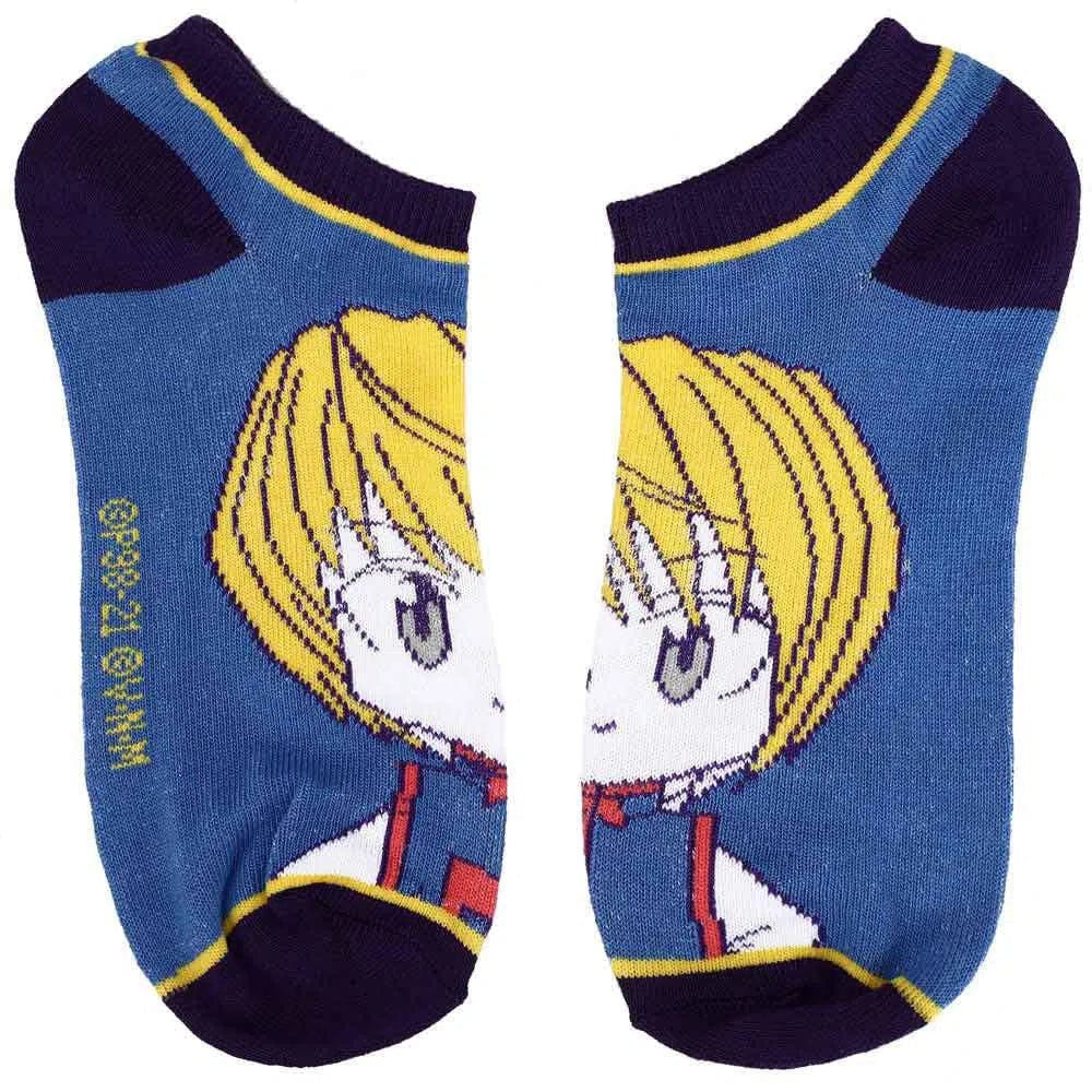Hunter x Hunter - Chibi Characters Ankle Socks (5 Pairs) - Bioworld - Image 3