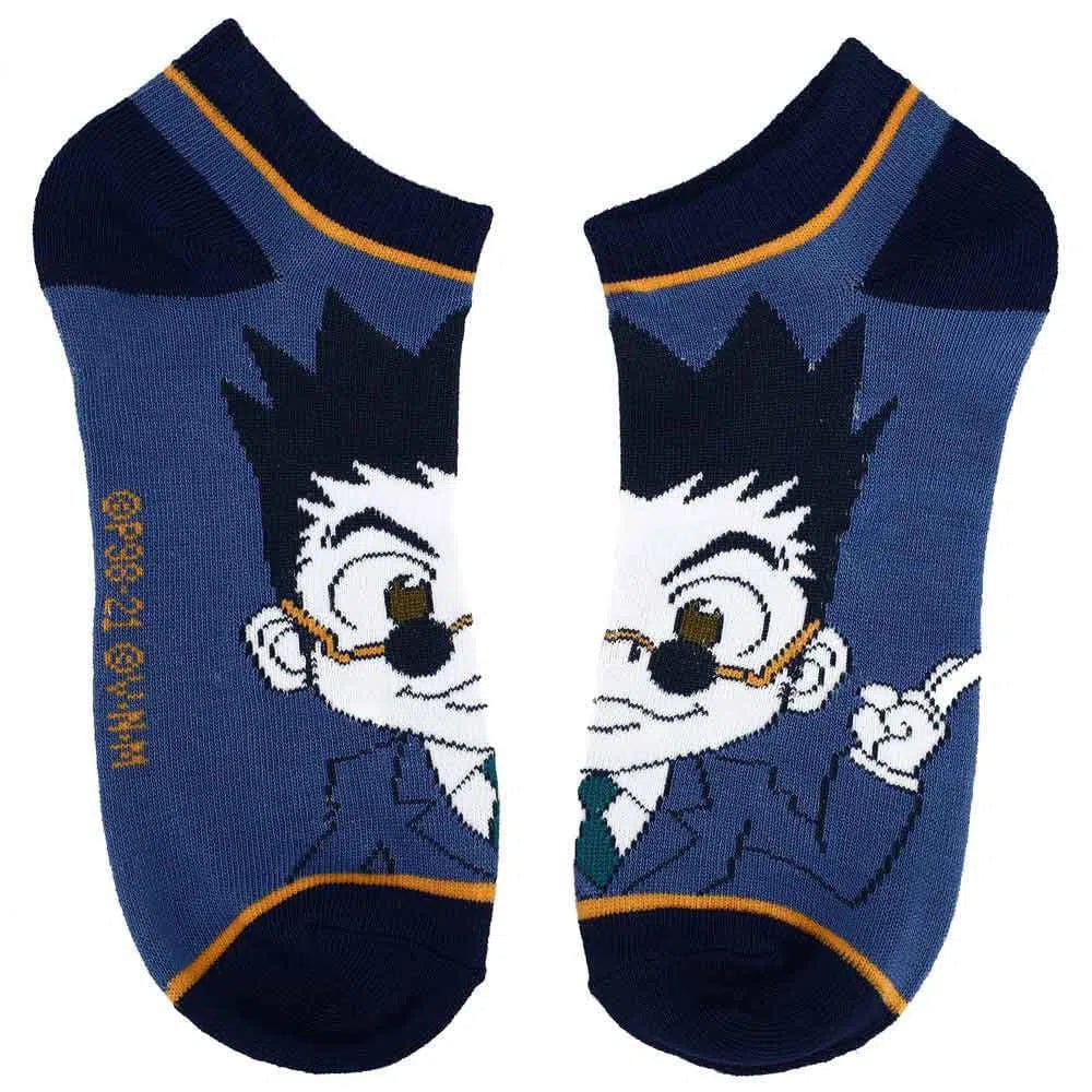 Hunter x Hunter - Chibi Characters Ankle Socks (5 Pairs) - Bioworld - Image 6