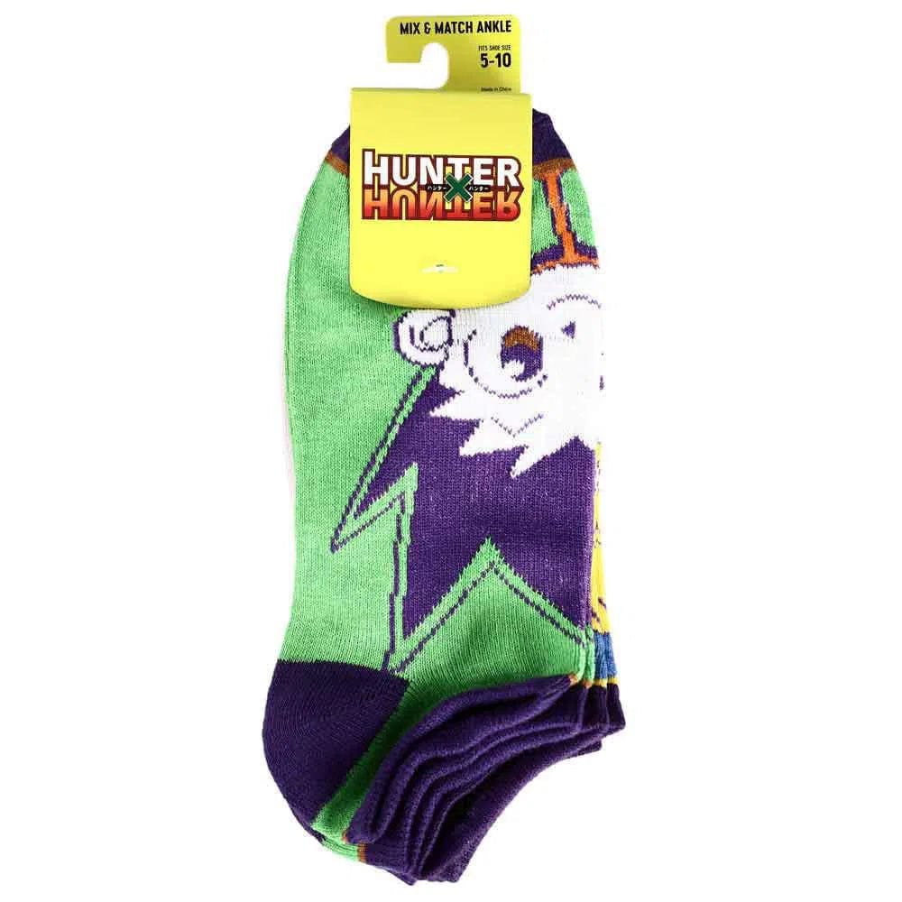 Hunter x Hunter - Chibi Characters Ankle Socks (5 Pairs) - Bioworld - Image 7
