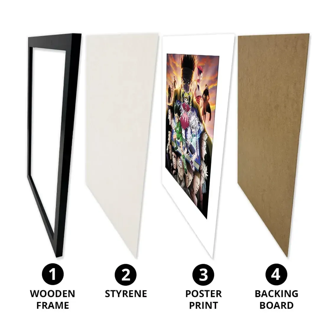 Hunter x Hunter [Greed Island Arc] - Characters Framed Print (12"x16") - ABYstyle - Image 6