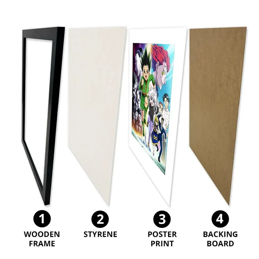 Hunter x Hunter [Heavens Arena Arc] - Characters Framed Print (12"x16") - ABYstyle - Image 6