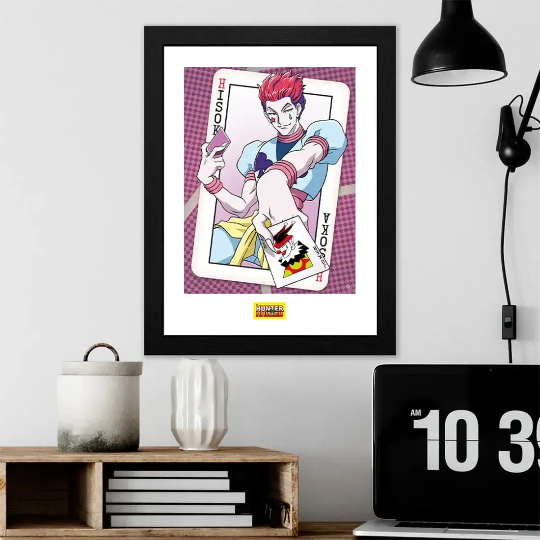 Hunter x Hunter - Hisoka Joker Card Framed Print (12"x16") - ABYstyle - Image 2