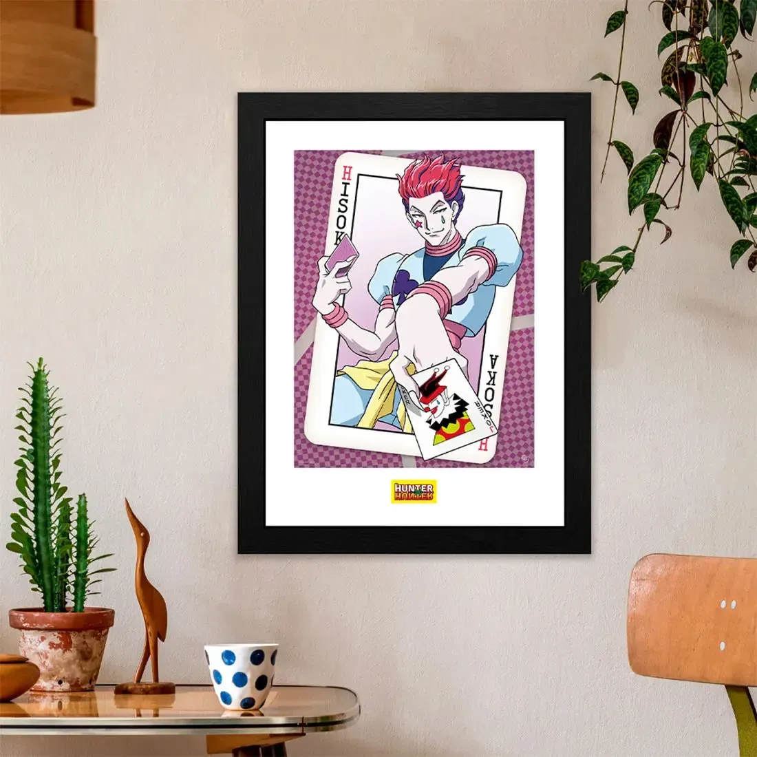 Hunter x Hunter - Hisoka Joker Card Framed Print (12"x16") - ABYstyle - Image 3