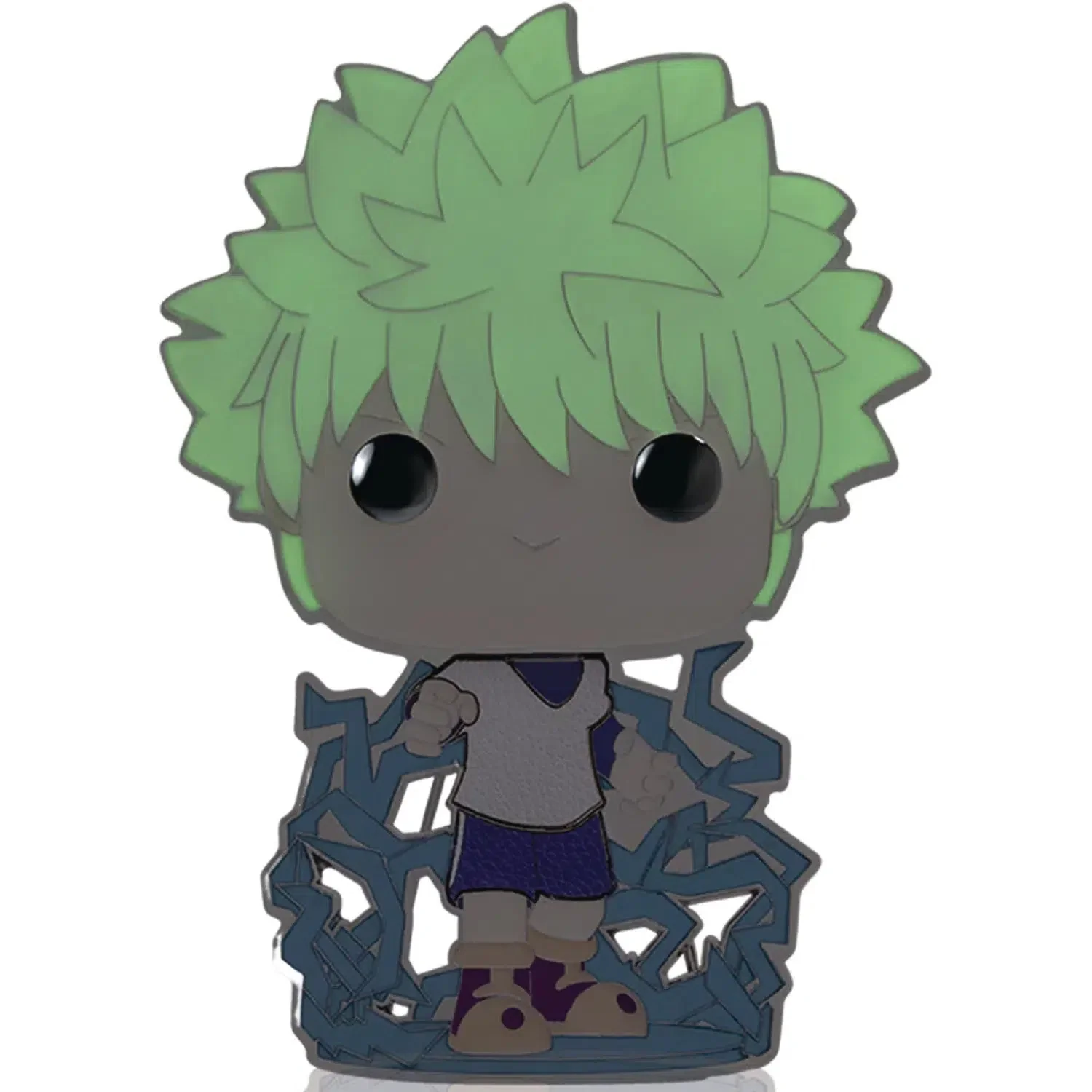 Hunter x Hunter - Killua Zoldyck Pin Badge (#35, Enamel) - Funko - Pop! Anime Pin Series - Image 3