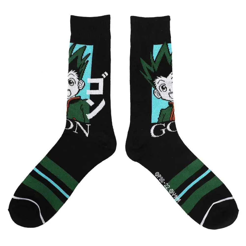 Hunter X Hunter - Mixed Character Crew Socks (5 Pairs) - Bioworld - Image 3