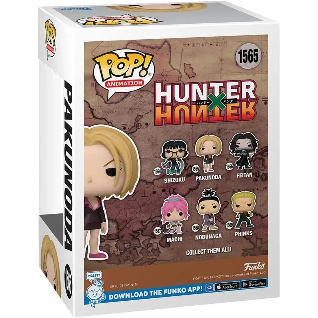 Hunter x Hunter - Pakunoda Figure (4") - Funko - Pop! Animation Series (1565) - Image 3