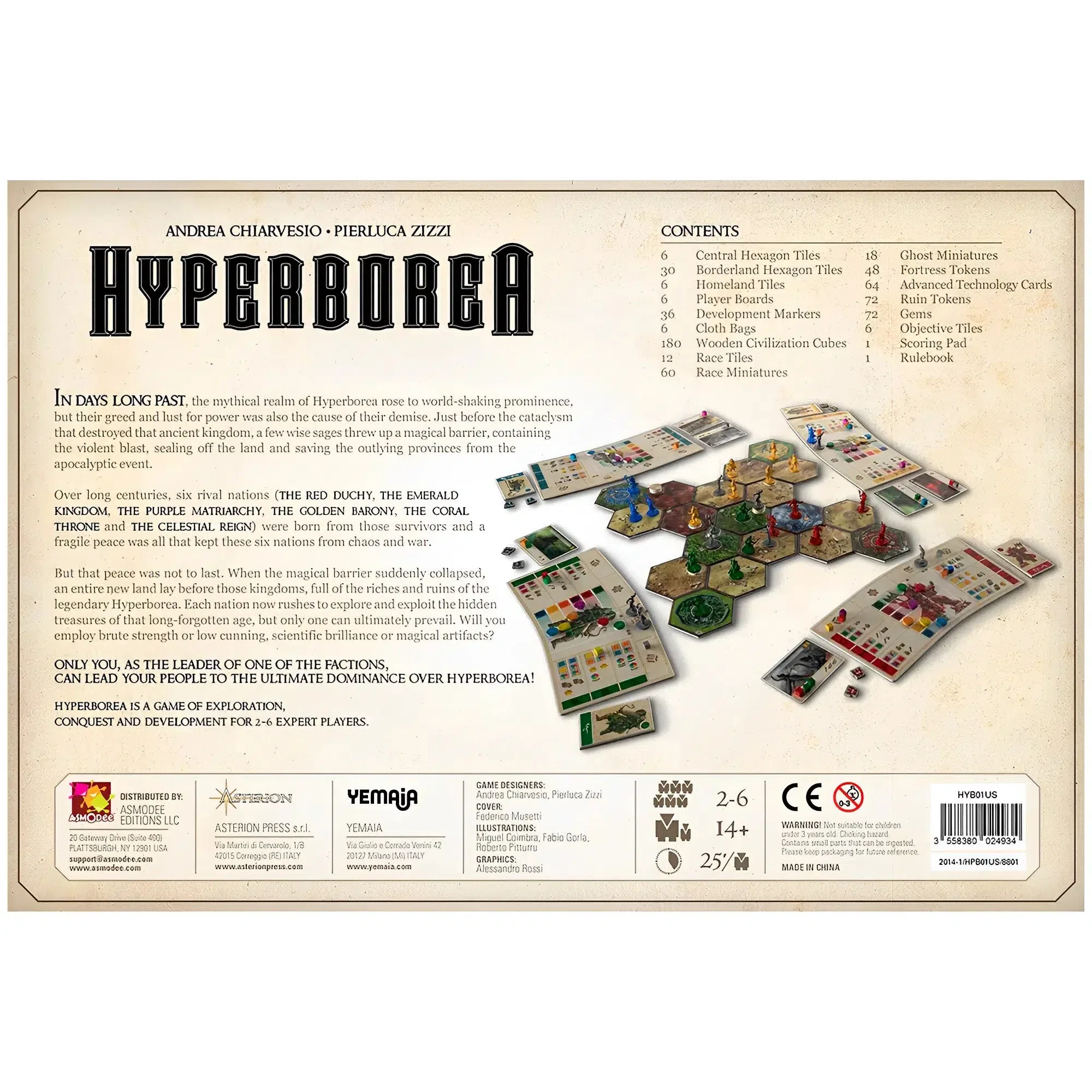 Hyperborea - Board Game - Asmodee - Image 3