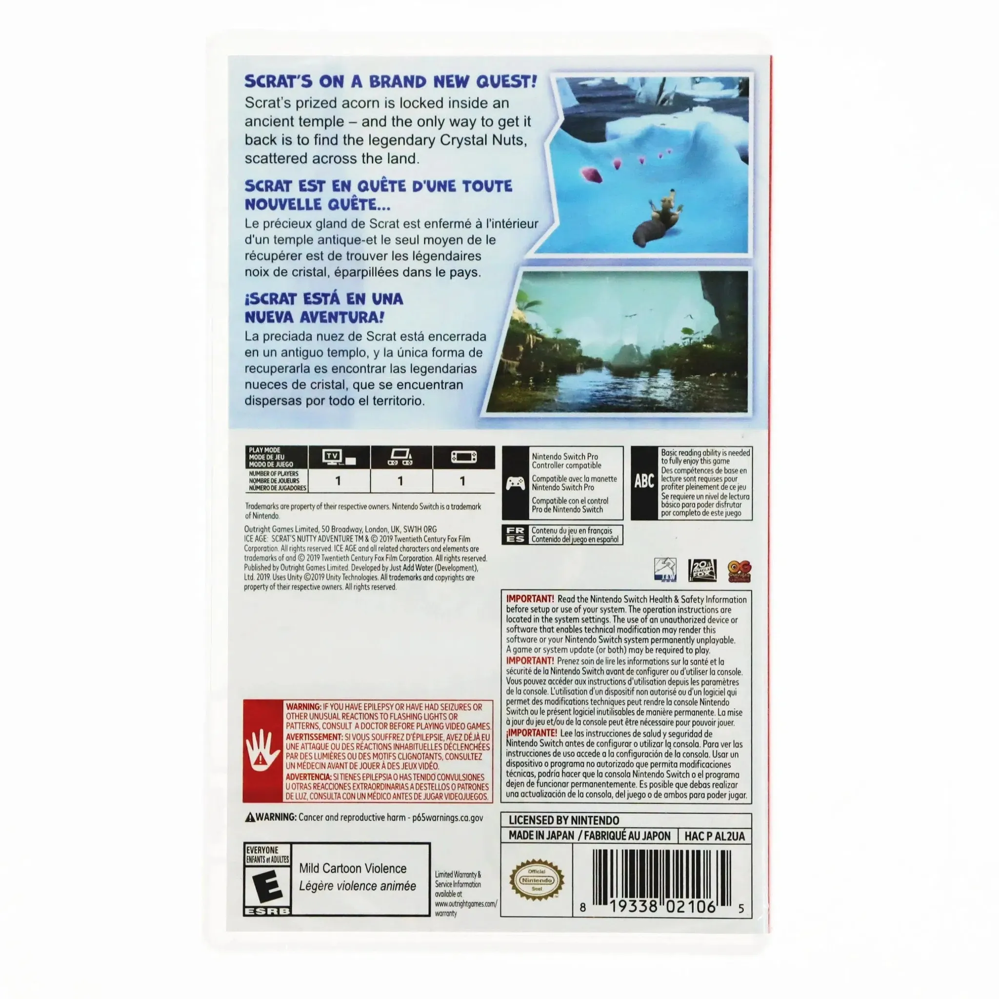 Ice Age: Scrat's Nutty Adventure - Nintendo Switch - Image 3