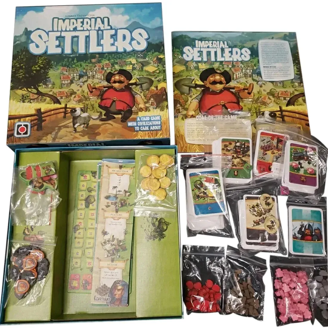 Imperial Settlers - Worker Placement Civilization Board Game for Adults, and Family (1-4 Players, Ages 10+) - Portal Games - Image 2